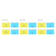 thumbnail image 1 of Redempat 4pcs/10pcs Masks Storage Box PP Portable Holder Organizer Face Masks Container Reusable Ouutdoor Dustproof Case 2*yellow+2*blue 3Set, 1 of 6