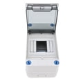 thumbnail image 1 of Circuit Breaker Enclosure, Sealed Structure PC and ABS Plastic 4 Way Distribution Box  for Car Charging Station, 1 of 7