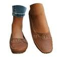 thumbnail image 3 of YLYL Women's Men's Penny Loafers Classic Leather Comfort Casual Slip on Walking Driving Mocs Boat Shoes, 3 of 9