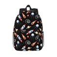 thumbnail image 1 of Disketp Space Rocket Mochila Escolar de 15 Pulgadas, Mochila Ligera para Estudiantes, Viajes y Trabajo, Cómoda y Resistente para el Uso Diario, 1 of 6