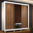 thumbnail image 1 of Ropero Closet Madesa Mônaco 3 Puertas Con Espejo Con Pies B, 1 of 5