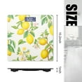 thumbnail image 2 of Bathroom Scale, Highly Accurate Digital Body Scale,Precisely Measures Weight up to 400 lbs-Vintage Wallpaper With Lemons And Green Leaves, 2 of 4