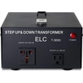 thumbnail image 1 of Transformador convertidor de voltaje ELC Serie T 3000W 110-220V, 1 of 7