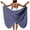 Blue, variant on Staron Women's Beach Cover Up Sarong Wrap Dress Sheer Draped Adjustable Strap High Slit Casual Vacation Resort Wear, Brown 3XL