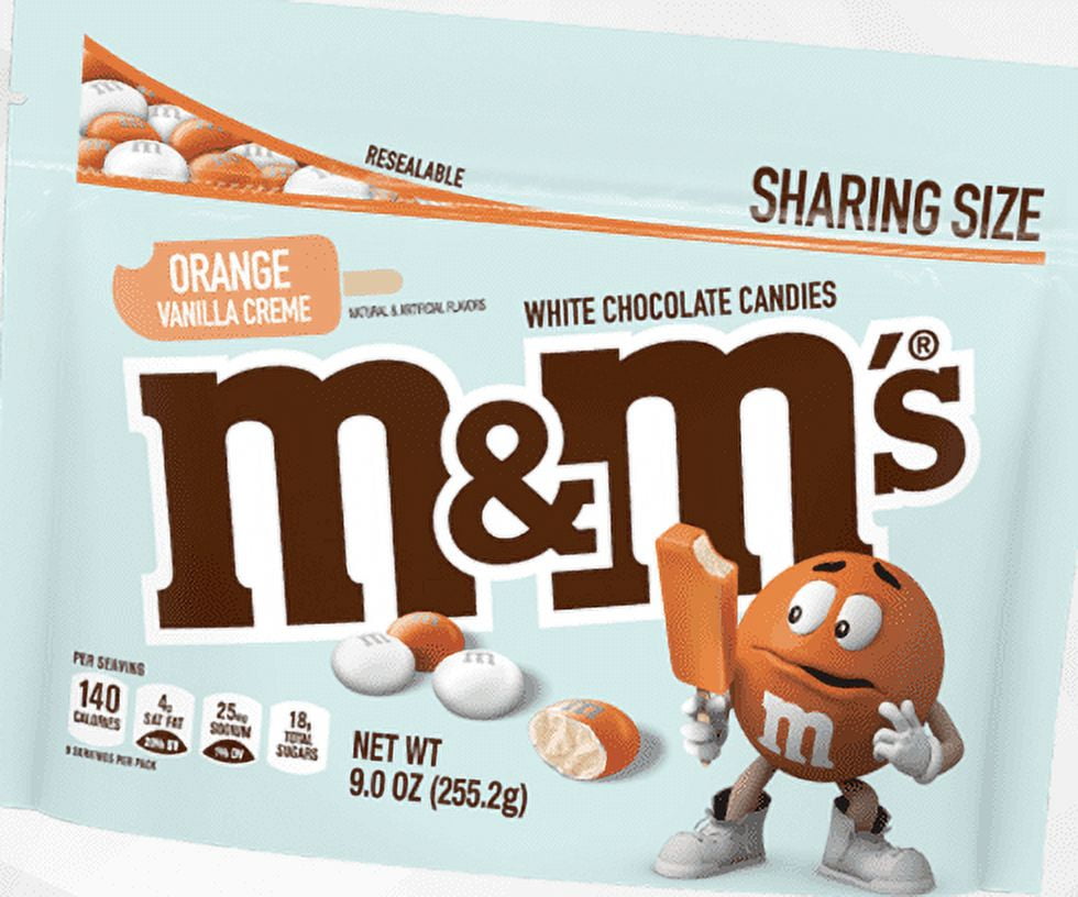 Orange M&M's Chocolate Candy - 1 lb Bag