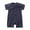 Navy, variant on Summer Baby Boys Clothing Agkizg Baby Boys Bodysuits, Baby Boys Short Sleeves Rompers, Children's Solid Color Cute Breathable Cotton Jumpsuit Clothes Boys Girls Baby Round Neck Short Sleeve Rompers