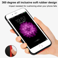 thumbnail image 3 of Funda 2 en 1 para iPhone 7, funda con función atril, protección contra caídas reforzada vertical, esquinas de colchón de aire con parachoques de TPU flexible para iPhone 7 Ofspeizc 2033645-3, 3 of 9