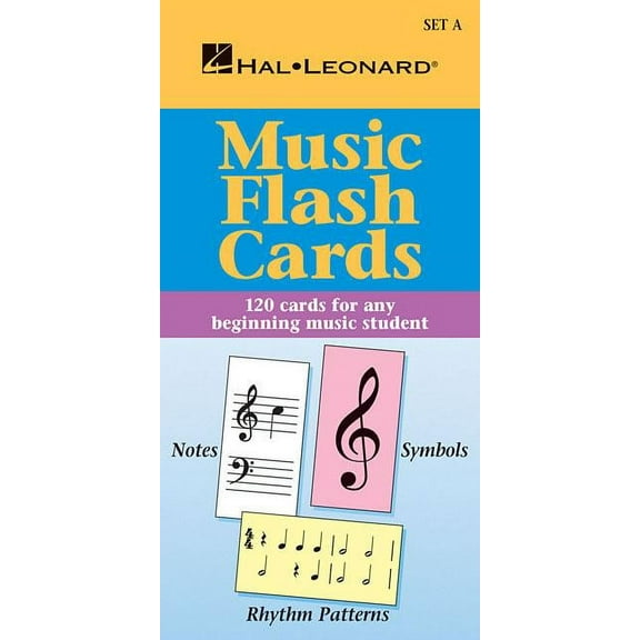 Music Flash Cards - Set a: Hal Leonard Student Piano Library, (Hardcover)