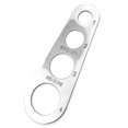 thumbnail image 1 of Gourmet Pasta Measure, Accurate Portion Control Stainless Steel Spaghetti Gauge For Kitchen, No Moving Parts, Compact Design, Dishwasher Safe, Saves Time And Money (Silver), 1 of 5