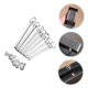 thumbnail image 5 of Phenofice 7Jgo Kit De Reparacion Para Abanicos Plegables Con Pasadores Y Tuercas Metalicos Color Plata, 5 of 8