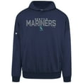 thumbnail image 2 of Men's Levelwear  Navy Seattle Mariners Contact Carve Hoodie, 2 of 3