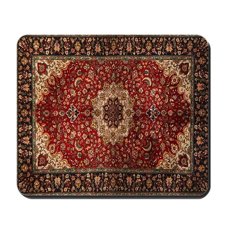 CafePress - Persian Rug Red And Gold - Non-slip Rubber Mousepad, Gaming Mouse Pad