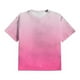 thumbnail image 4 of Tops para hombre, blusas y camisas de manga corta con cuello redondo para hombre, blusa informal grande con cuello redondo y manga corta degradada, blusa de poliéster para hombre, 4 of 5
