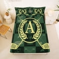 thumbnail image 5 of Catabedysis Golf Print Bed Sheets For Boys,Ball Monogrammed A Design Full Size Sheets,4 Pieces,1 Flat Sheet, 1 Fitted Sheet and 2 Pillowcases, 5 of 6