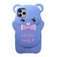 thumbnail image 1 of Funda de silicona suave con dibujos 3D para iPhone, carcasa con dibujos de animales, pato, unicornio, oso, 6s, 7, 8 Plus, X, XR, Xs, 11, 12 Pro Max Fivean unisex, 1 of 2