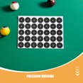 thumbnail image 3 of unbranded 105Ud Pegatinas Para De Billar Compatibles Con Mesas De Pool Y Snooker Color Negro, 3 of 7