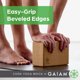 thumbnail image 5 of Bloque de yoga Gaiam de corcho 10 x 15 x 23 cm antideslizante con bordes redondeados, 5 of 7