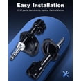 thumbnail image 4 of Front Shocks Absorbers,ECCPP Gas Shocks for Mitsubishi fits 2008-2011 for Mitsubishi Lancer Pair Shocks with 339105 339104, 4 of 6