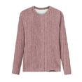 thumbnail image 3 of Tmtolofot 2024 Summer Fashion Tops For Womens Long Sleeve Gym Tops Women Gradient Printed Crew Neck Tshirts Women's Casual Loose Blouse Breathable Thin Tunic Top,3_Pink,Medium, 3 of 3