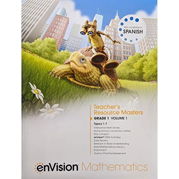 Pre-Owned enVision Mathematics 2020 Teacher Resource Masters Grade 1 Volume 1, c. 2020, 9780134954103, 0134954106 Paperback