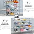 thumbnail image 4 of Forthcan Shoe Rack 12-24 Pairs Shoes Organizer,Metal Iron of Expandable and Adjustable Shoes Organizer, Stackable Shoe Shelf for Entryway Doorway, 4 of 5
