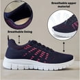 thumbnail image 3 of BERANMEY Sneakers for Women Lightweight Slip-On Sneakers Womens Sneaker Breathable Mesh Walking Shoes Casual Shoes for Womens Flexible Soft Sole for Everyday Wear, 3 of 9