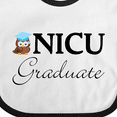 thumbnail image 4 of Inktastic Newborn Nicu Graduate Boy Boys Baby Bib, 4 of 4