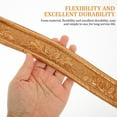 thumbnail image 5 of OULII 2Set Flexible Molding Trim Self Adhesive Foam Chocolate For Wall Corner, 5 of 5