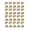 thumbnail image 2 of Yellow And Black Bee Shank Buttons, Cartoon Wooden Sewing Buttons Bright Colors Buttons Composite Wood  For Sewing, 2 of 8