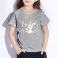 thumbnail image 5 of MZXELPRJD Easter Bunny Shirt Toddler Boys Girls 2024 Easter Day Gift Cartoon Rabbit Print Short Sleeve Tshirt Little Kid Big Kid Tee Tops 6-16 Years, 5 of 6