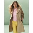 thumbnail image 2 of Free Assembly Women’s Modern Trench Coat, Sizes XS-XXL, 2 of 7