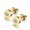 Gold, variant on Earrings simple fashion round set diamond Roman digital earrings net red-White