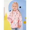 thumbnail image 5 of famuka Toddler Reversible Jacket Little Boy Girl Hooded Windbreaker Casual Outerwear, 5 of 10
