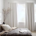 thumbnail image 3 of Bouclair Rideau Occultant Adrie Beige Pâle 54x96 Po (137x244 cm), 3 of 7
