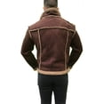 thumbnail image 3 of Chamarra De Borrega TALLA M Para Hombre Chaqueta Casual Moda Café IQ Tipo Borrega, 3 of 3