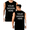 Black, variant on PRINTED IN USA,Men'S Custom Double Fitness Vest - Personalized Sleeveless Sports Top,Breathable Running, Gym,Custom Printing Design Your Own Pattern/Logo,Running Gear,Suitable for Fitness Lovers.
