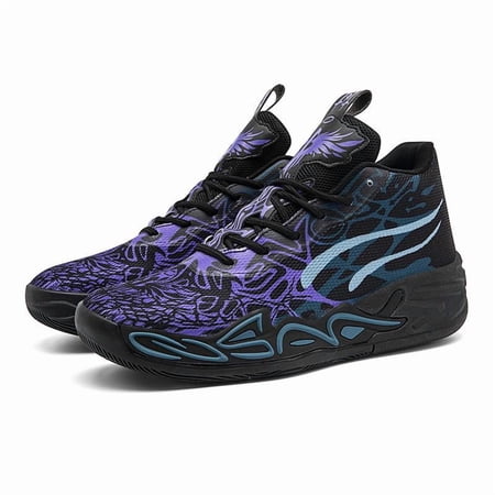 Men' & Women' 4th Gen Basketball Sneakers - High-Top Cold Bonding Technology Shoes with Lightweight Breathable Sole & Outsole Suitable for Court Sports, - Athletic Footwear, Spring Arrival New