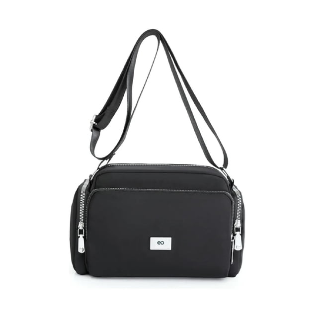 Bolsa Bandolera Mujer Moda Dama Crossbody Gran Capacidad Color Negro