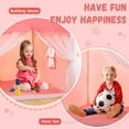 thumbnail image 6 of Large Kids Play Tent with Star Light, Padded Mat,Toddler Tent Indoor,Playhouse for Toddlers, Boys, Girls, Indoor Bed Tent Gift Toy, 6 of 8