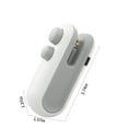thumbnail image 3 of Mini Bag Sealer, 2 in 1 Bag Sealer and Cutter, Heat Seal Tool - Rechargeable Food Sealer Handheld, Home & kitchen Portable Bag Sealing Machine for Snacks Chips Freshness White, 3 of 9