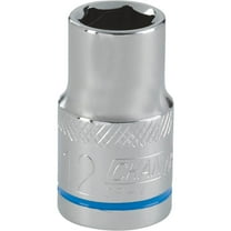 Channellock 1/2" Drive 12 mm 6-Point Shallow Metric Socket