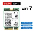 thumbnail image 4 of WiFi 7 Intel BE200 BE200NGW NGFF WiFi 7 Bluetooth 5.4 Carte Interne avec, 4 of 8