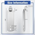 thumbnail image 4 of Fence Wire Twist Fence Wire Twister (2PK) Fence Wire Tensioning Tool Twister Time Saver Barb Wire Fe, 4 of 5