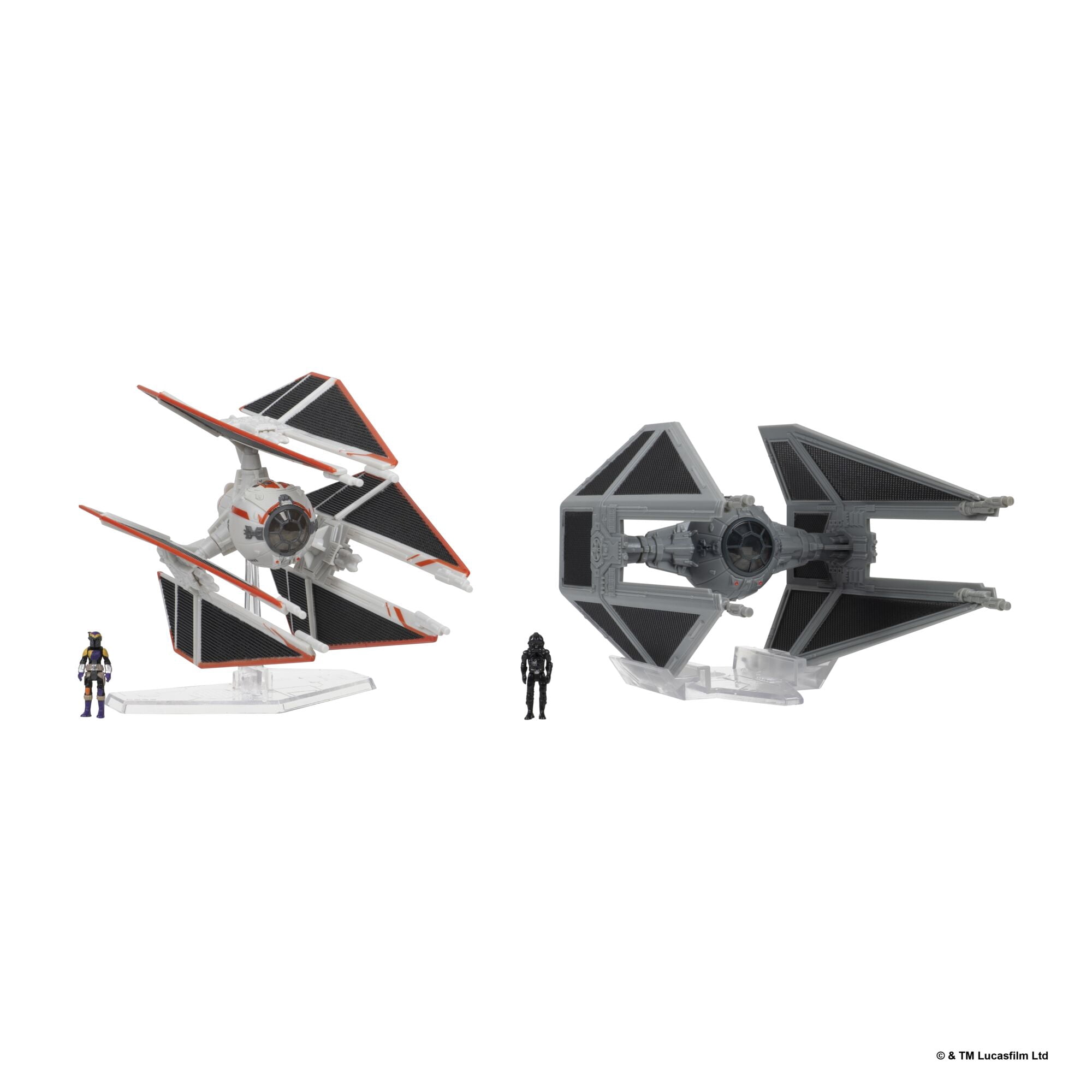 Star Wars Micro Galaxy Squadron Tie Defender Vs Tie Interceptor Battle Pack