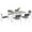 White, variant on Outsunny 7 Pieces Patio Dining Set for 6 with Stackable Chairs for Garden