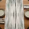 thumbnail image 5 of Table Runners 70 Inches Long Dress Scarves, Sage Green Vintage Farmhouse Coffee/Dining/Kitchen Table Decor, Holiday Table Runner, Stripes Painting Retro Abstract Art 13x70 Inch, 5 of 9