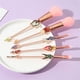 thumbnail image 4 of Juego de brochas de maquillaje Genshin Impact, accesorios para Fans, Element Vision, God's Eye, mondstein, Liyue, Inazuma, regalo, 5 unidades por juego, 4 of 5