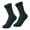 Dark Green, variant on Yinanstore Breathable Thick Thermal Socks, Short Cold Weather Warm Sock, Cozy Sleeping Soft Winter Snow Socks for Adults Women/Men - Black