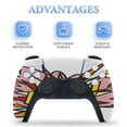 thumbnail image 4 of POP Comic Book Pop Art Flash Cool Graphic PS5/PS5 Pro/PS5 Slim Digital Disc Skin Sticker For Console And Controller Skins, 4 of 7