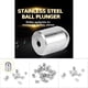 thumbnail image 4 of M Buder 304 Stainless Steel Precision Positioning Beads Screw Smooth Spring Ball Plunger(φ 2*3) / 0.08*0.12 in, 4 of 8